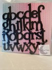 Alphabet Sign Lowercase Wall Art Modern Nursery Decor Kids Room Teacher Room