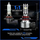 9005 Led Headlight Super Bright Bulbs Kit White 6500k 360000lm High low Beam