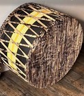 Native American Powwow Drum 24    Hand Made Steer Hide Traditional Drum