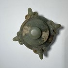 Vintage Chinese Carved Jade Lidded Censer  beast Handles