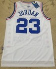 New 2003 Atlanta All Star Game Michael Jordan Jersey White Throwback Wizards  23