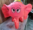 Vintage Ringling Bros Barnum   Bailey Circus Pink Inflatable Elephant 