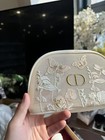 Diornew Beauty Pouch Embroidered Butterflies And  Dragonflies Limited Edition