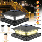 2-12pcs Solar Post Deck Cap Lights Outdoor Fence Dock 4x4 6x6 Led Lamp Pvc Vinyl