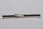 Omega Vintage Steel Bracelet 15mm Rare Black