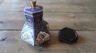Antique Japanese Hand Painted Dragon Footed Urn 4 5 