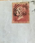 1865 Queen Victoria   One Penny Red Cover Plate 76