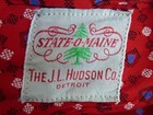 Vintage 50s 60s State O Maine Mens Silk Robe Red W  Travel Pouch  Jl Hudsons S m