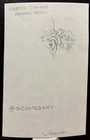 Original Graphite Pencil Drawing Contemporary Animal Sea Monster Art On Paper