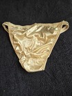 New Vintage Gold Delicates Jcpenney Women s Bikini Panty Small No Flaws