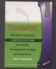 John Copeland Producer 1998 Skybox Babylon 5 Season 5 Autograph Card Auto A20