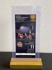 2009 Michael Jordan Basketball Hall Of Fame Enshrinement Ceremony Ticket Stub 