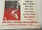 Bb King   Etta James Colby Show Print Memphis Berkley 1993 Tour Poster Blues