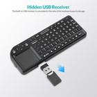 Rii Mini 2 4g Bluetooth Keyboard With Backlit And Touchpad For Smart Tv htpc
