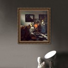 Framed Canvas Wall Art Giclee Print The Concert By Johannes Vermeer 28 x32 