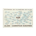 Vintage Dijon La Cloche Grand Hotel Restaurant Print Ad Card