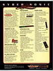 Black Legends Jukebox Flyer 1998 Unused Original Phonograph Artwork Rock-ola