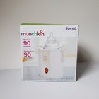Munchkin High Speed Bottle Warmer 90 Seconds Milk Formula Food Bottles Sealed 