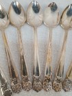 Vintage 1847 Rogers Bros Eternally Yours Silverplate Teaspoons 6 25  Set Of 8