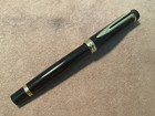 Waterman Liaison Black Rollerball Pen Gold Trim France