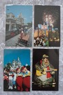 12 Vintage 60s Disneyland Postcards Country Bear Jamboree 3 Little Pigs mickey