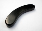 Mandolin Armrest Ebony Wood With U Clamp Hardware