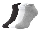 3-12 Pairs Mens Womens Ankle Socks Cotton Solid Low Cut High Quality Size 9-13