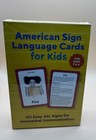 American Sign Language Flash Cards For Kids  101 Easy Asl Signs New Sealed