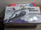 Hamilton Beach 14977z Stainless Steel Soleplate Steam Iron  Silver 