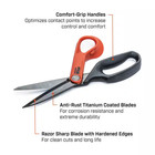 Wiss 10 In  Titanium Coated Offset Tradesman Scissors