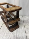 Treadle Sewing Machine Antique Cabinet  Wood  2 Drawer Frame Stack