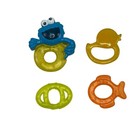 Infant Baby Toys Bundle Of 7 Rattle Teether Keys Grab Hand Set 3 - 18 Months