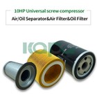 4hp-10hp Air Compressor Maintenance Accessories Air oil Filter oil Gas Separator