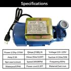 1 2hp Clear Water Pump Electric Centrifugal Self Priming Pump Industrial Farm