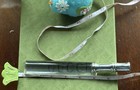 Tiffany co Antique Sterling Silver Lucite  Magnifying Glass