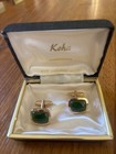 New Zealand Jade Koha Cufflings