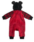 Disney Baby Minnie Mouse Girls Outfit One Piece Red Size 0-3 Months Plaid Soft