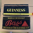 Guinness Draught   Bass Ale On Draught Bar Towels - New