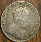 1902 H Canada Silver 10 Cents Coin
