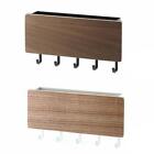 Wooden Door Hanger Wall Mount Hooks Key Holder Rack Organizer Letter Box Mail
