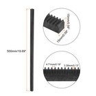 Gear Rack 1 5mod 15mmx15mmx500mm 45  Steel Straight Linear Spur Rack