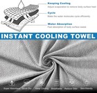 6 Pack Cooling Towels  40 x12    Microfiber Gym Towels For Neck And Face  Men  