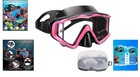 180-degree Large View Anti-fog Snorkel Mask For Comfortable Diving   Swimming