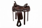 Horse Saddle Stirrups Horse Western 5  Wide Saddle Antique Floral Tooled Leather