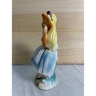 Vintage 1960s Alice In Wonderland Ceramic Figurine Hand Painted Mid Century