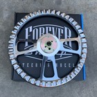 16 Inch Billet Semi Truck Steering Wheel With Black Vinyl Grip - 5 Hole