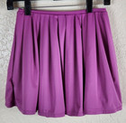 Danskin Women s Size Petite  0-2  Tropical Mauve Sheer Midi Skirt Pleated Nwt