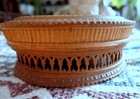 Indian Carved Cricket Cage Fine Exotic Wood Carving Antique 1901 Late Victorian