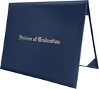 Novelty College Diploma With Padded Diploma Folder   Raised Gold Foil Seal