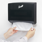 Scottfold Folded Paper Towel Dispenser  Black  09215 